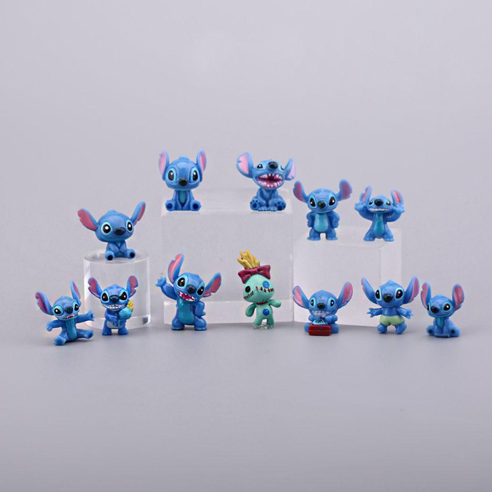 Mô Hình Nhân Vật Lilo &amp; Stitch Bằng PVC Đáng Yêu Trang Trí Bàn Làm Việc