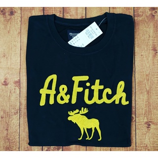 Áo thun Abercrombie A&FITCH Navy [100% cotton thêu sắc net]