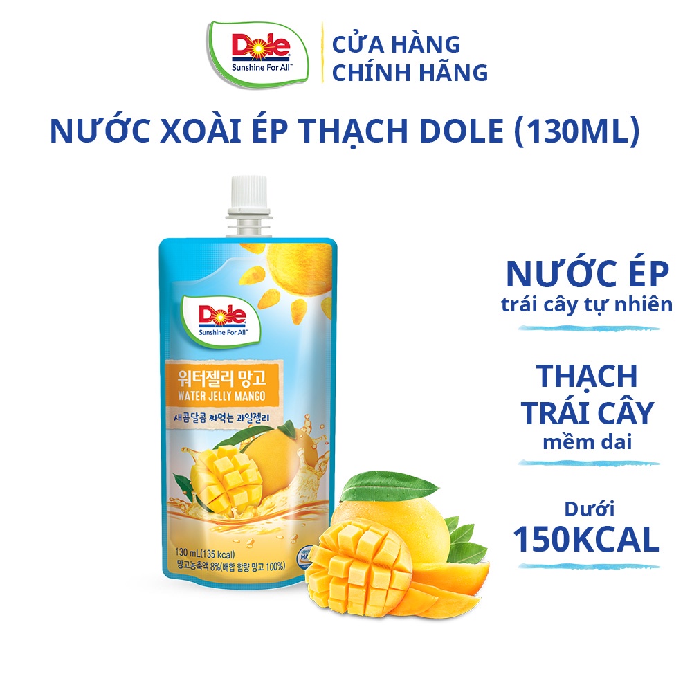 Nước Xoài Ép Thạch Dole (130ml)