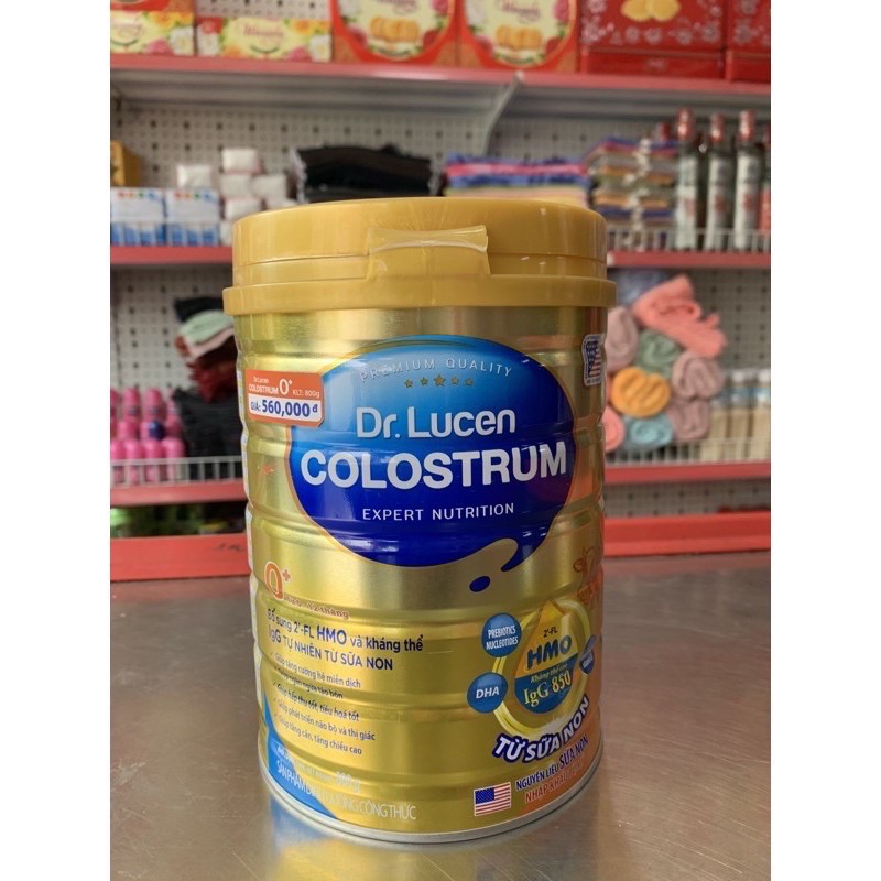 Sữa Dr.lucen colostrum 0+ ( 0-12T) lon 800g và 400g [ date mới nhất ]