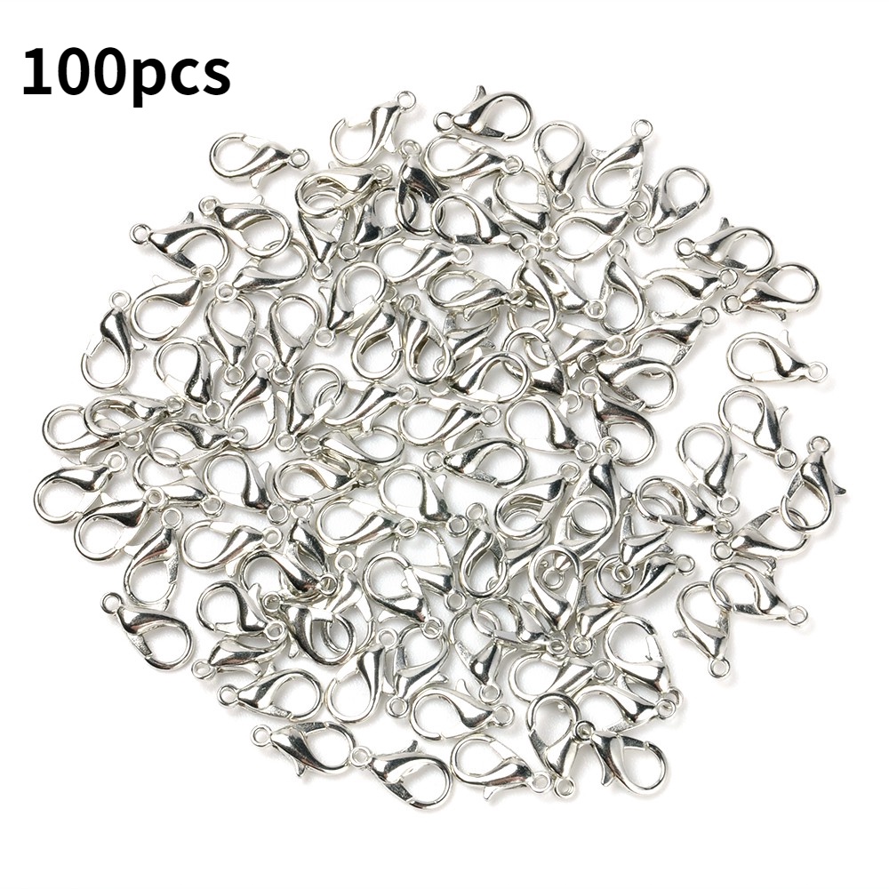 Set 100 móc kẹp càng cua bằng hợp kim chuyên dụng làm trang sức