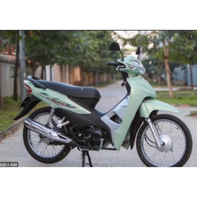 Tay xách, cảng sau Wave a 2007-2021, Wave 50cc XANH DƯƠNG CẦU VỒNG (giá 1 cái)