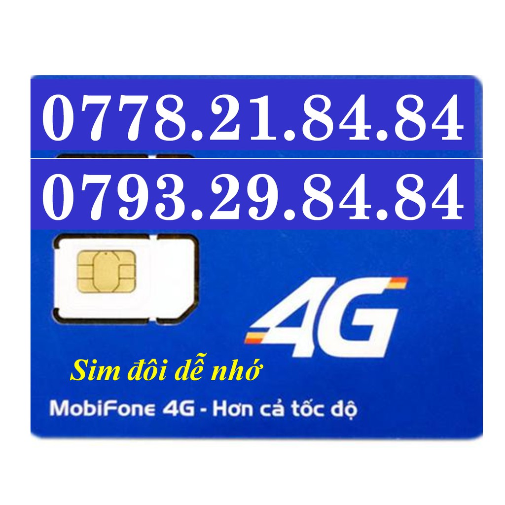 SIM ĐÔI MOBI DỂ NHỚ TAXI 8484