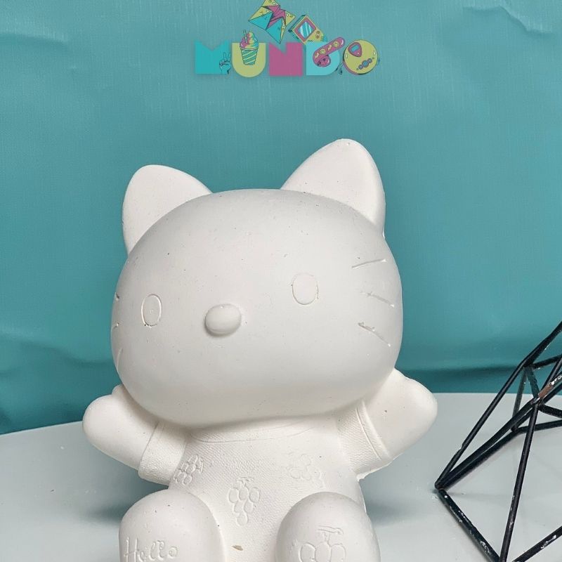 Tượng tô màu cao cấp chọn mẫu SIZE X HELLO KITTY, tượng thạch cao MUNDO
