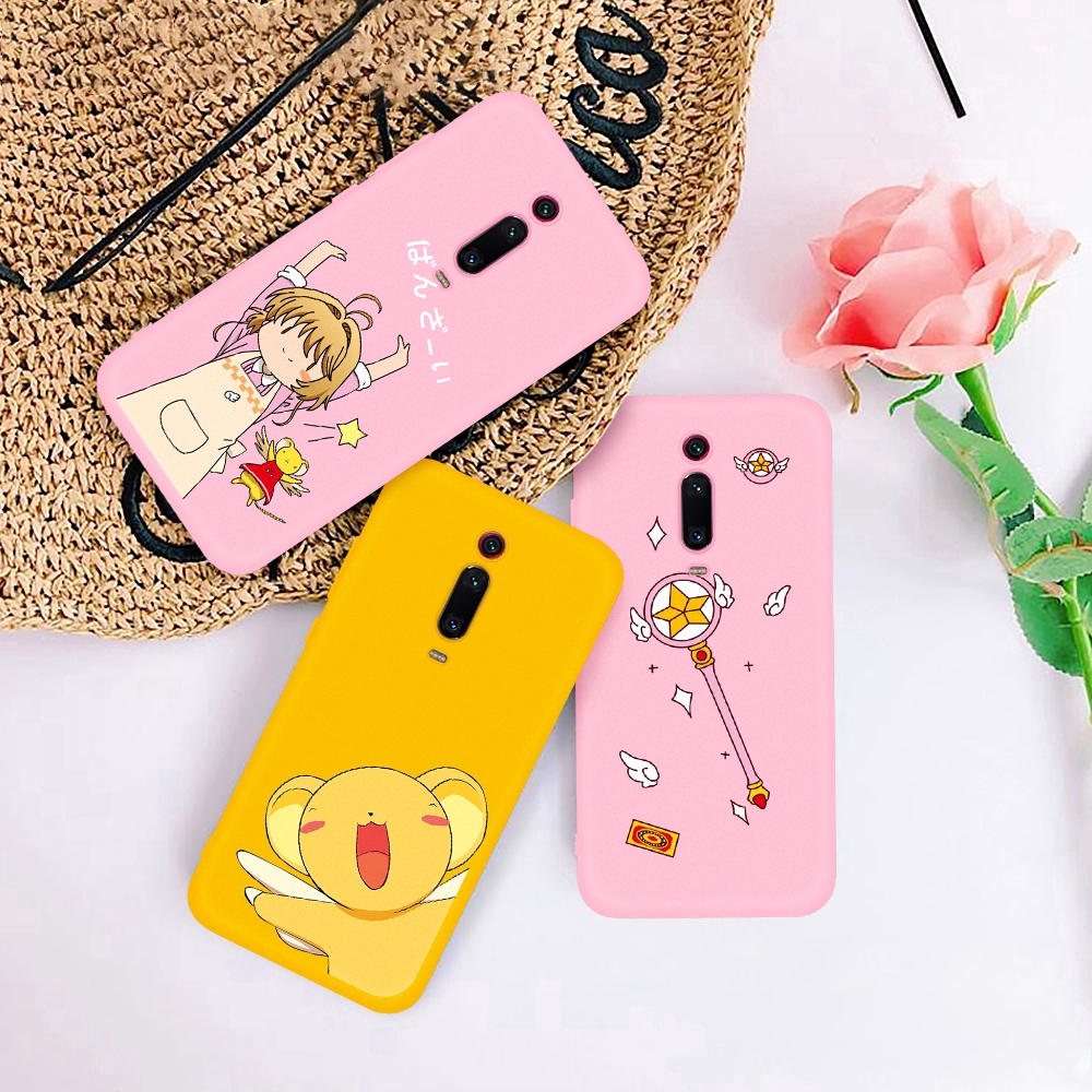 Moka Sakura Pattern TPU Phone Case for Xiaomi Redmi Note 5 6 7 8 Pro 6A 7A 7 K20 Pro Sweet Girls Painted Shell | BigBuy360 - bigbuy360.vn