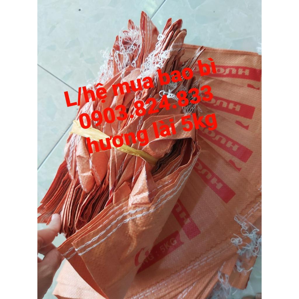 Hương lài 5kg có quai màu cam combo 100 cái