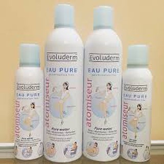[CHÍNH HÃNG] Xịt khoáng Cao Cấp Evoluderm Atomiseur Eau Pure 400ml