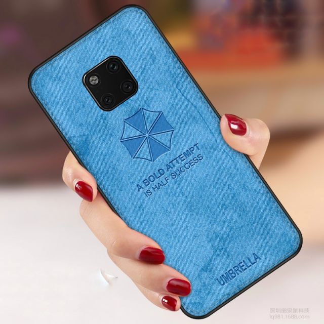 Ốp lưng Huawei Mate 20 Pro chống sốc vải Deer hươu cao cấp