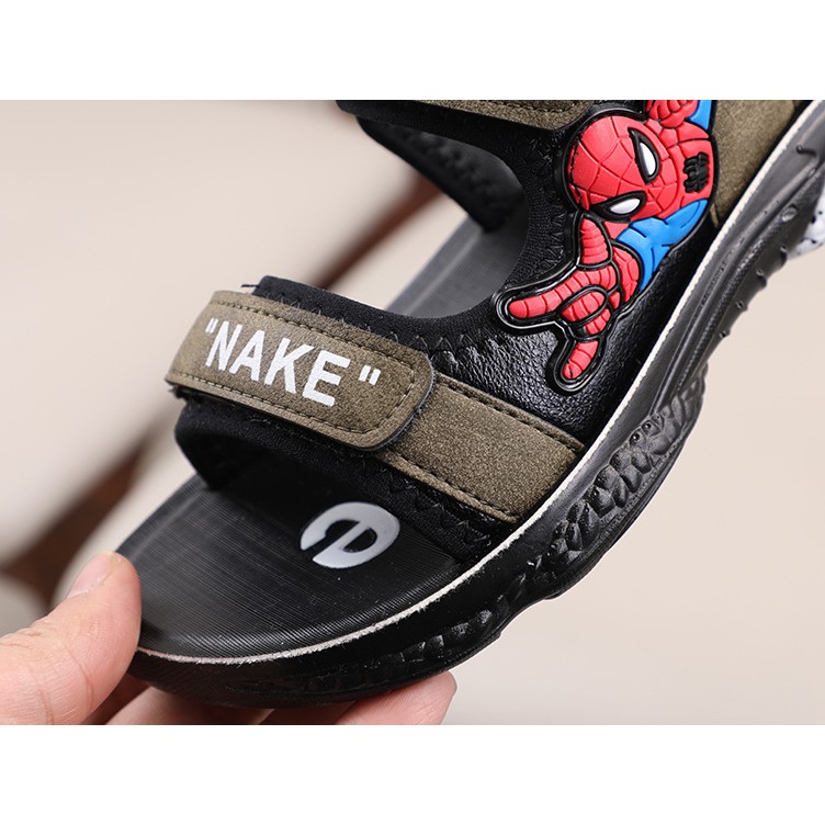 dép sandal bé trai size 26-37 nhện NAKE