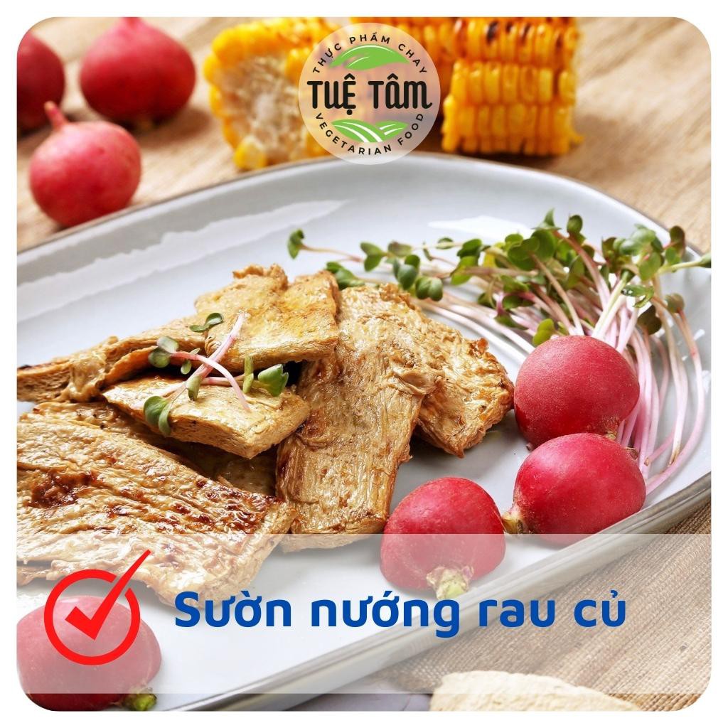 Sườn chay, sườn non chay hảo hạng phục vụ ăn chay (sườn non chay 1 kg loại dày). | BigBuy360 - bigbuy360.vn
