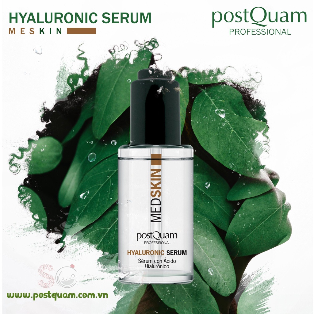 Serum HA 3% Sạc Nước, Căng Bóng, Trẻ Hóa Da postQuam Hyaluronic Serum 30ml