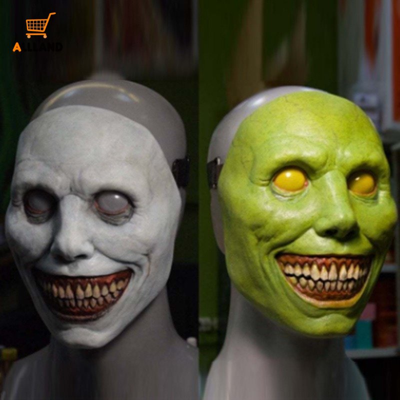 Mặt Nạ Hóa Trang Halloween Hình Mặt Cười Kinh Dị