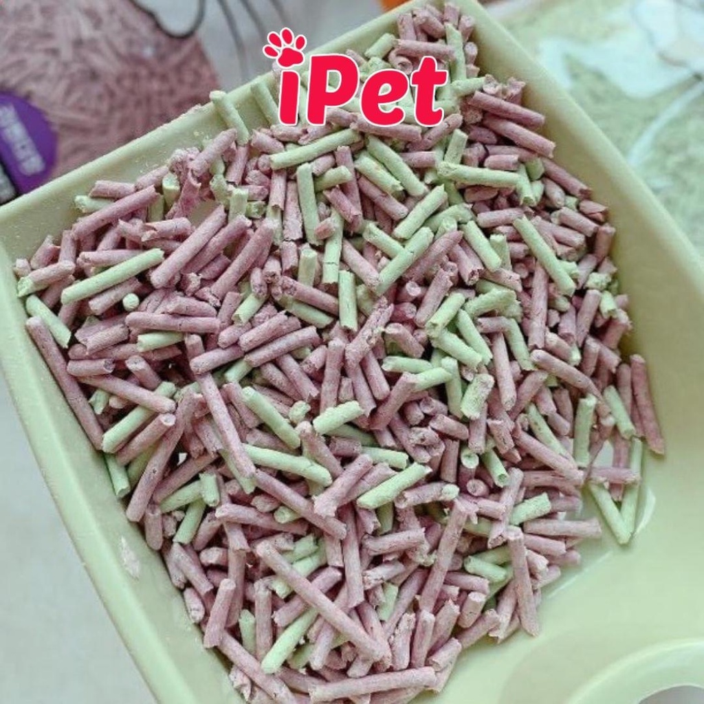 Cát đậu nành cho mèo đi vệ sinh Tofu Acropet 5L xả bồn cầu - iPet Shop