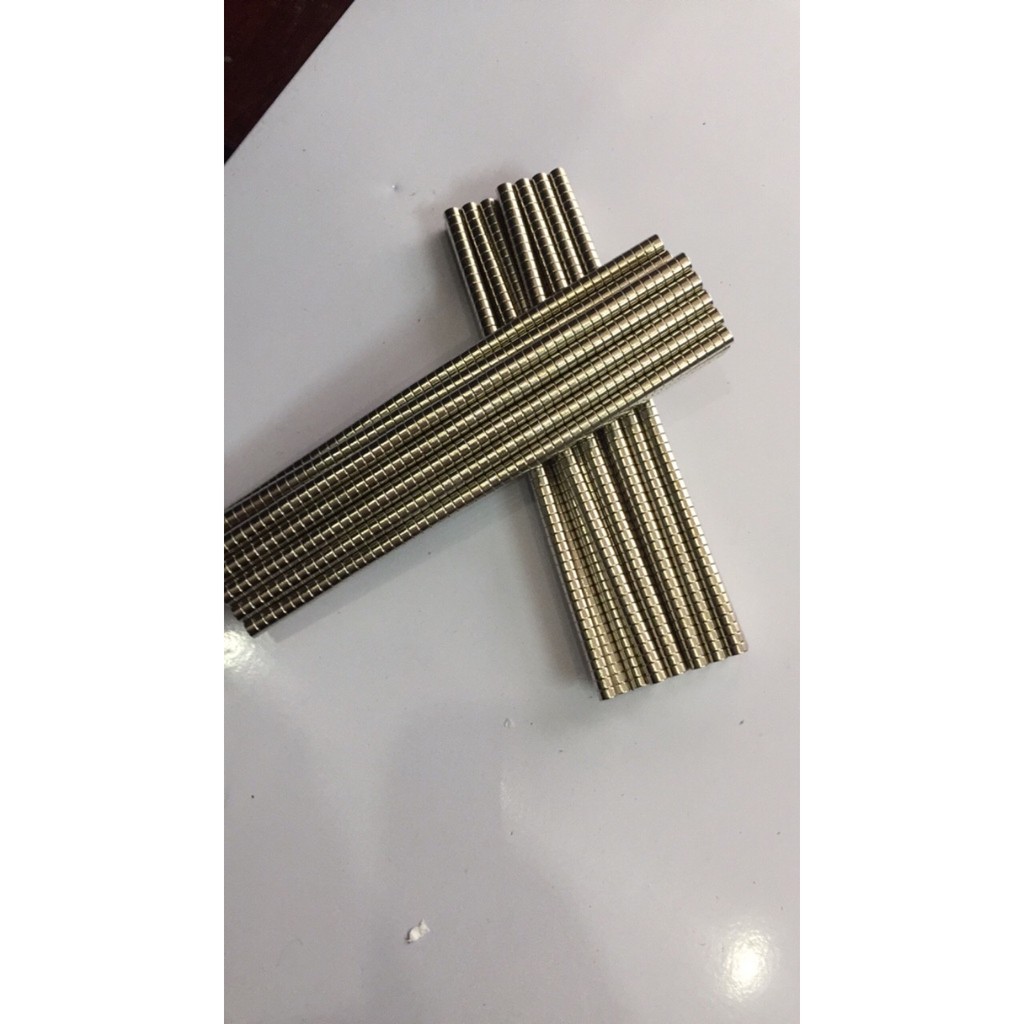 [Xả Kho Giá Xưởng] 100 viên nam châm 4x2mm - NCV4x2, loại nam châm trắng đất hiếm