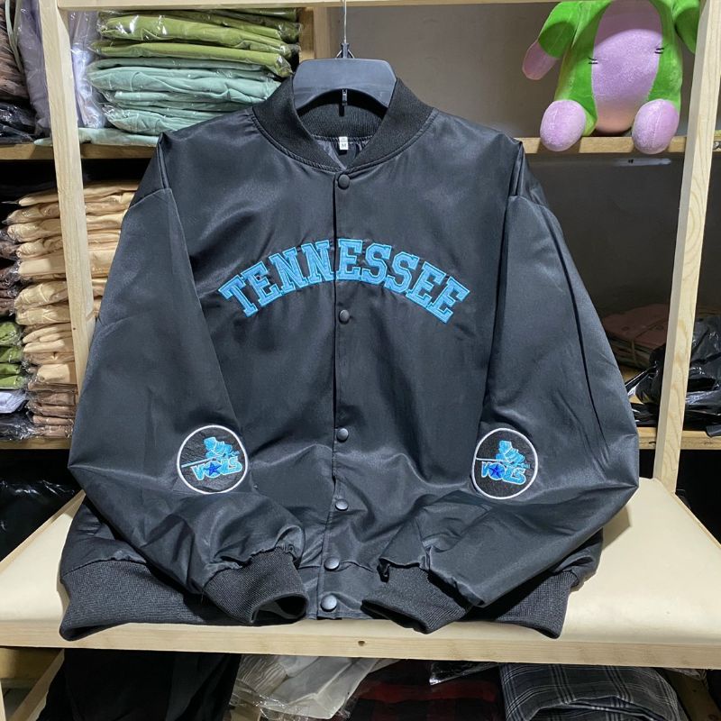 XPstore Áo Khoác Dù bomber chữ nổi TENNESSEE form đẹp (Ảnh thật)