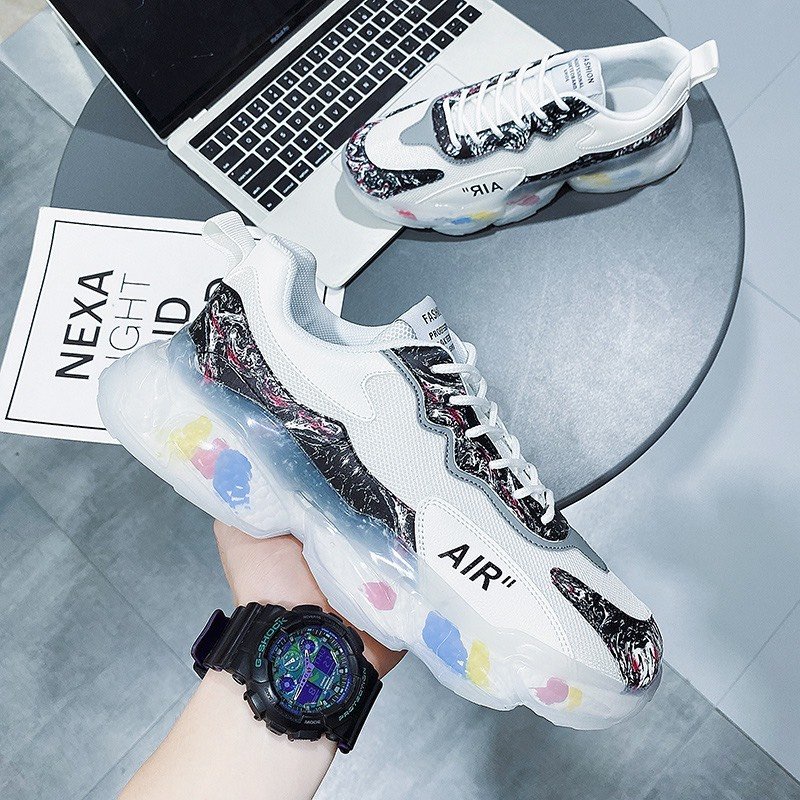 Giày Thể Thao Sneaker Nam Đế Trong Suốt ALRRR Phối Màu Siêu Độc Lạ