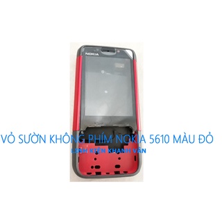 Vỏ sườn không phím nokia 5610 màu đỏ