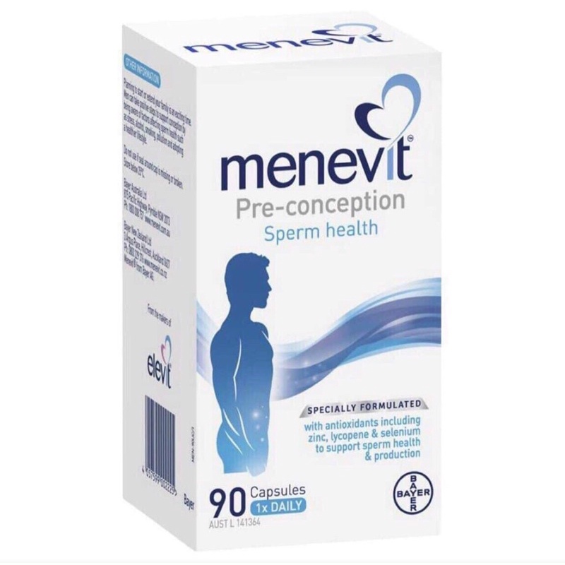 (hàng chuẩn auth ) menevit 90 viên của úc