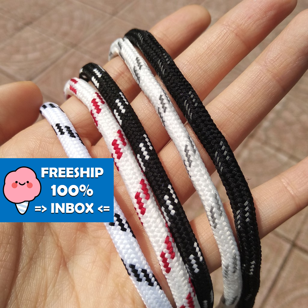 5mm 120cm Dây giày thay thế balenciaga bản tròn balen dài 1m2