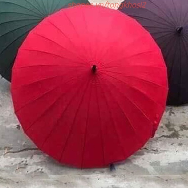 Ô siêu to, #Ô dù cỡ lớn cán dài 24 nan chống lật, tán rộng 130cm cho 3 người - SIÊU CHẮC LOẠI ĐẸP