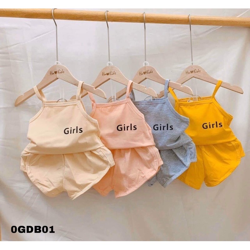set bộ girl hai dây xinh xắn