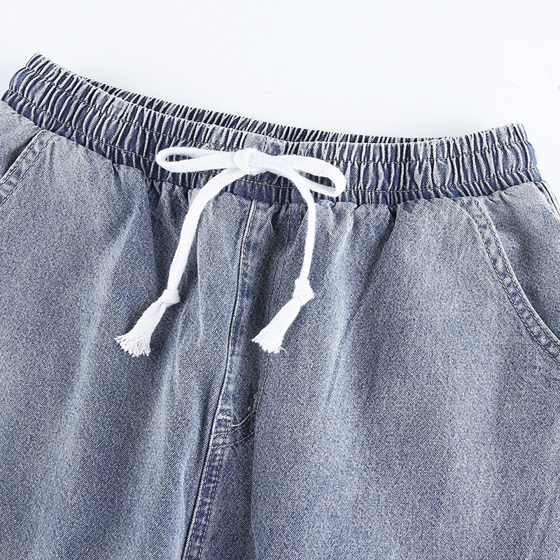 Quần jogger jeans trơn phong cách năng động-BITCHES
