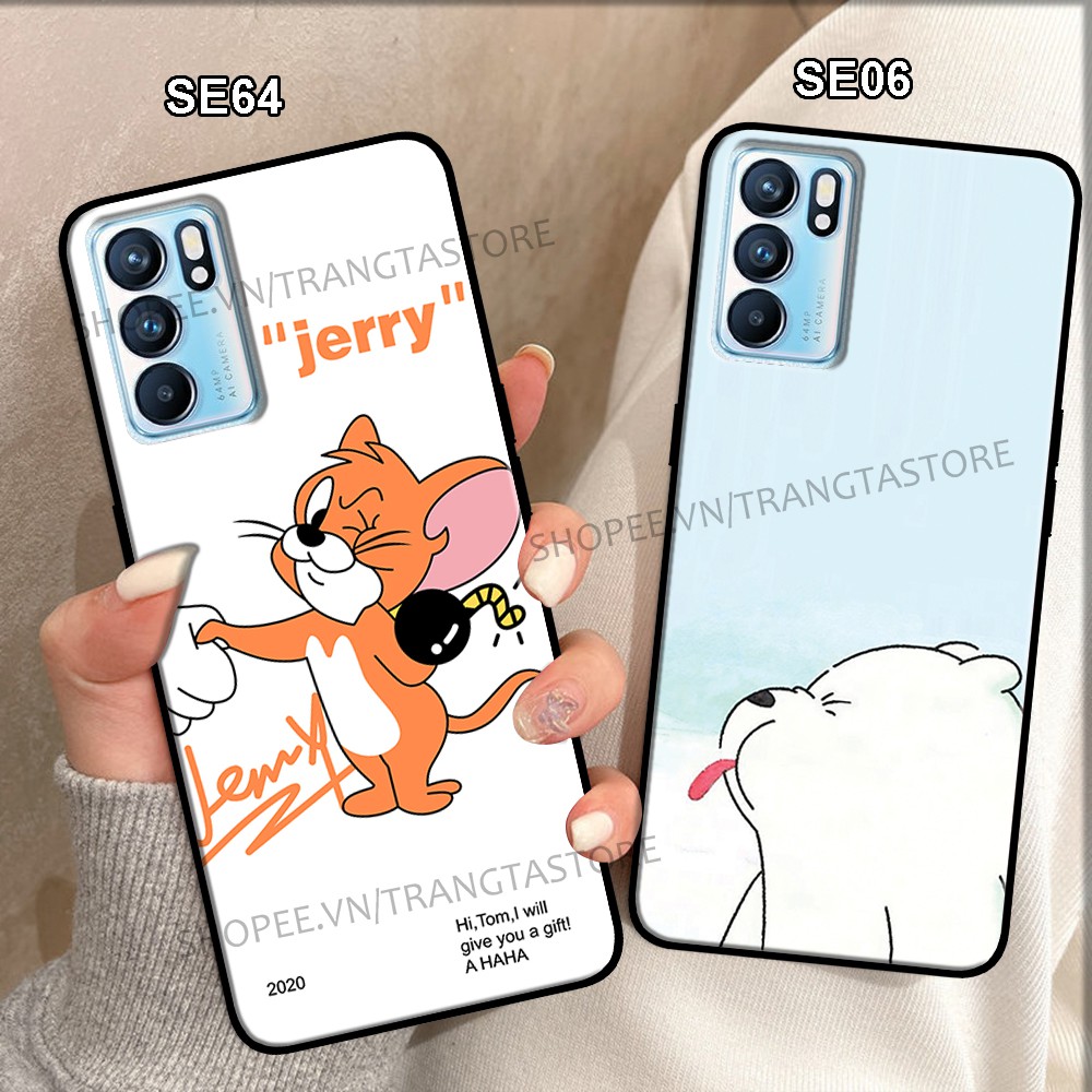 Ốp lưng Oppo Reno 6 5G/ Reno6 5G - Reno 6z 5G/ Reno6 Z 5G - Reno6 Pro 5G in hình dễ thương -  đáng yêu  - siêu hot