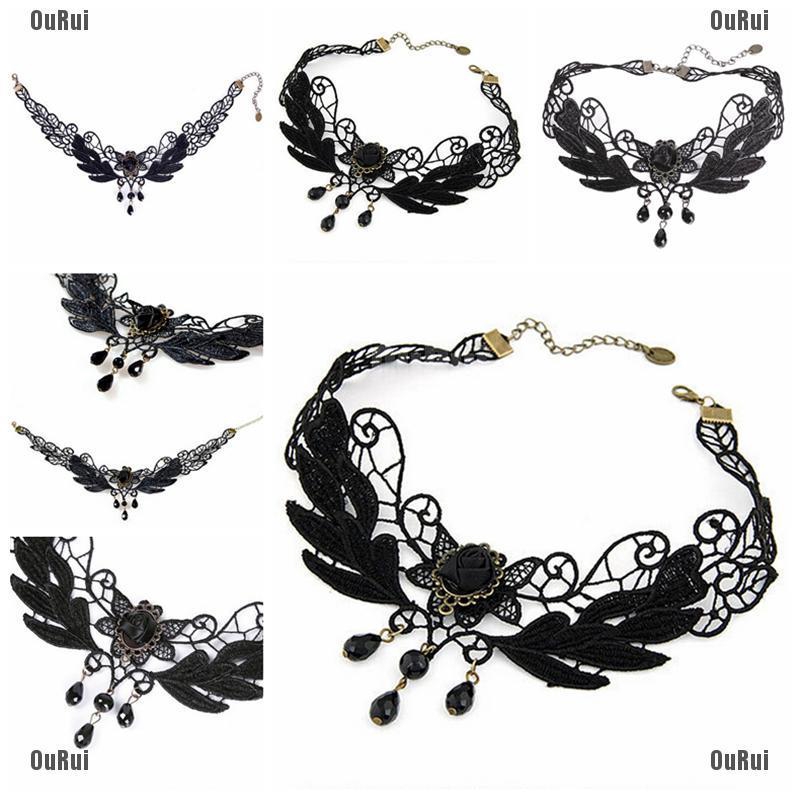 Hoa Hồng Đính Hạt Phong Cách Lolita Duyên Dáng