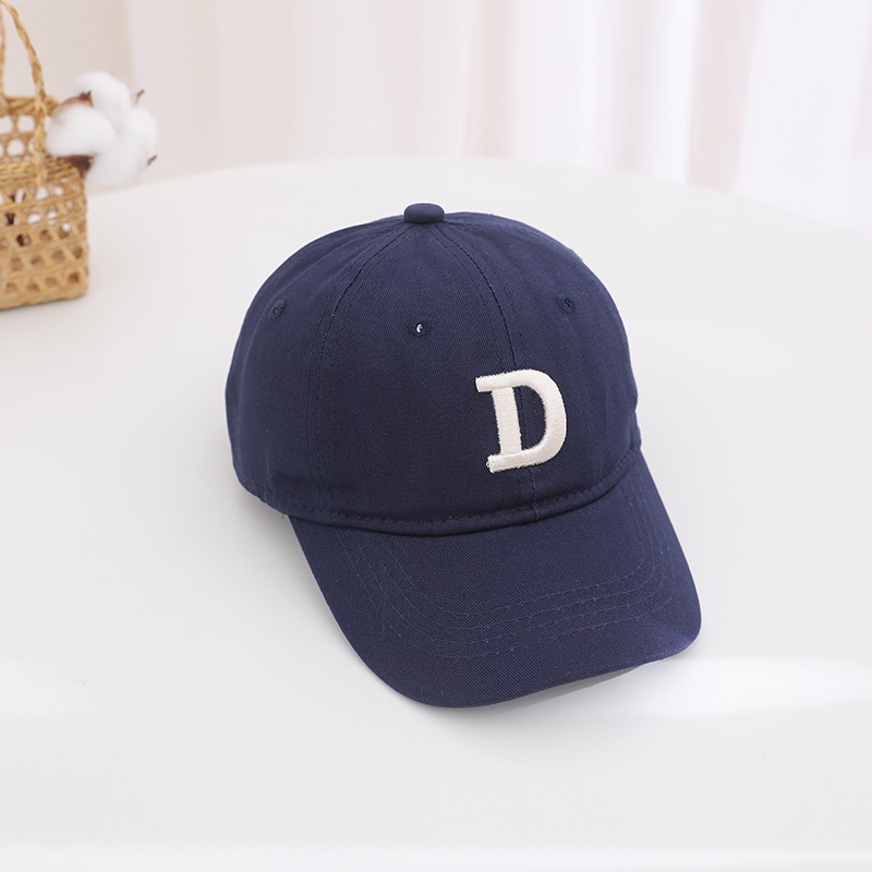 Nón Kết Thêu Chữ D Đơn Giản Thời Trang Dành Cho Bé #5