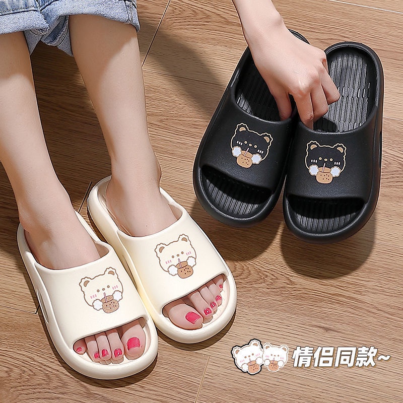 Dép lê Dép Đi Trong Nhà Chống Trượt Kiểu Hoạt Hình Đáng Yêu Hợp Thời Trang Hè