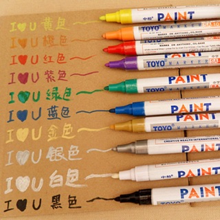 Bút vẽ vỏ xe, bút sơn trang trí, sửa lỗi