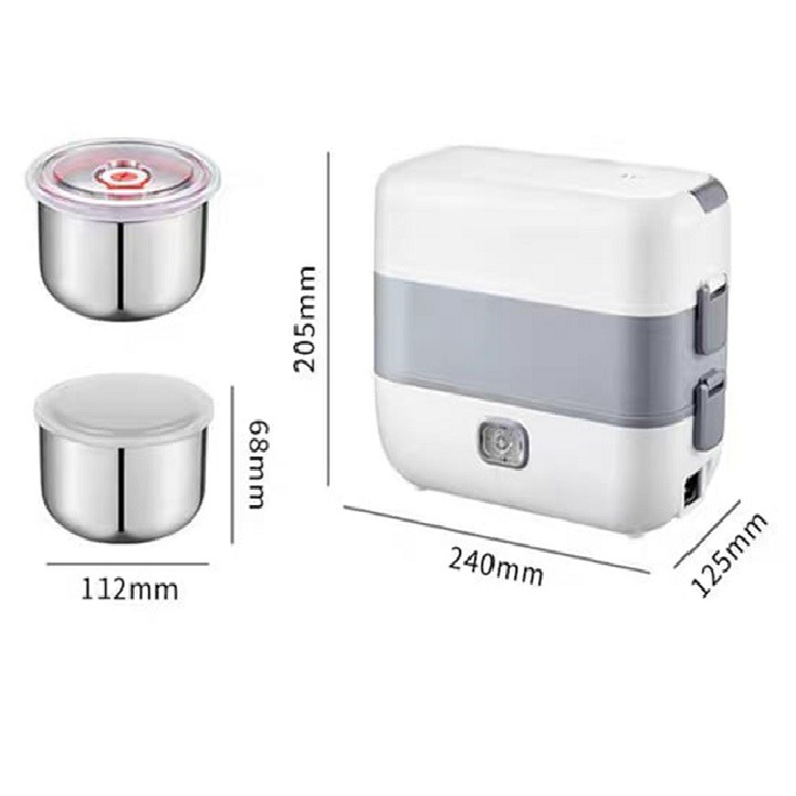 Hộp cơm cắm điện hâm nóng đồ ăn cơm trưa văn phòng