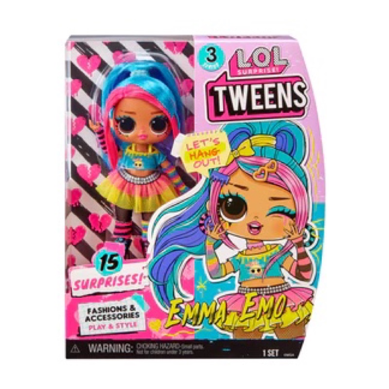 Búp bê LOl Tweens Emma Emo