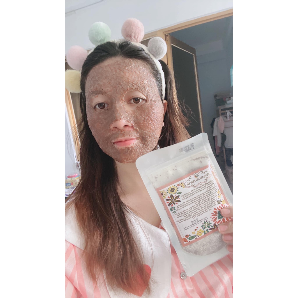 Mặt nạ hạt ngũ hoa nguyên chất cấp ẩm, làm trắng da, chống lão hóa 100g SAN21