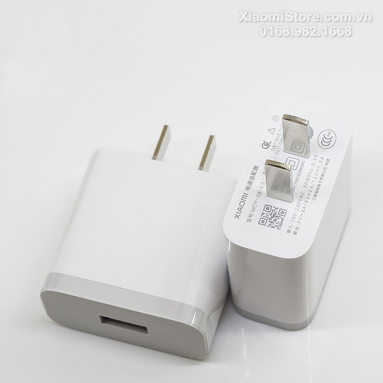 [Mã ELFLASH5 giảm 20K đơn 50K] Củ Sạc Nhanh Xiaomi Quick Charge 3.0 18W - Hàng chính hãng