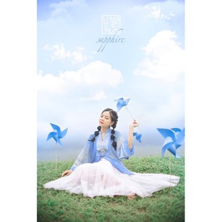 Áo nhật bình cách tân chiffon
