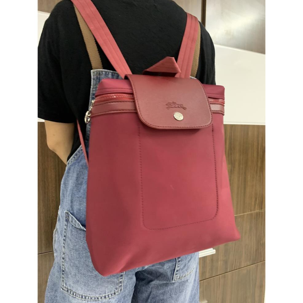 Balo Longchamp xuất dư, hàng chuẩn giá đẹp - Tặng kèm Pin/Móc treo balo