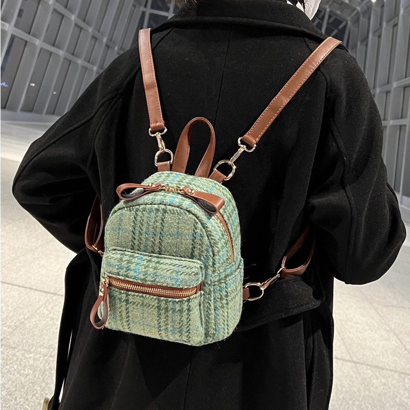 Balo mini thời trang balo nữ thời trang dễ thương có hình thật SMN334