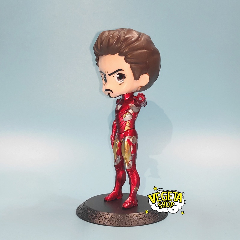 Mô hình Marvel Avengers DC - Q Posket - Iron man Tony Stark - Spider man Peter Parker - Cao 15cm - Fullbox