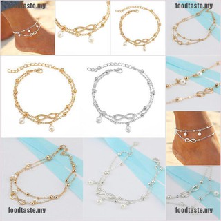 Lắc Chân HợP Kim ĐíNh Hoa Xinh XắN