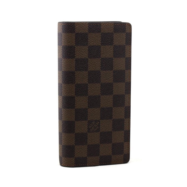 ⚡Hot Deal⚡ Ví cầm tay caro nâu - Gập caro nâu