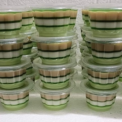 50 Ly hoa mai đựng rau câu nhiều màu 90ml