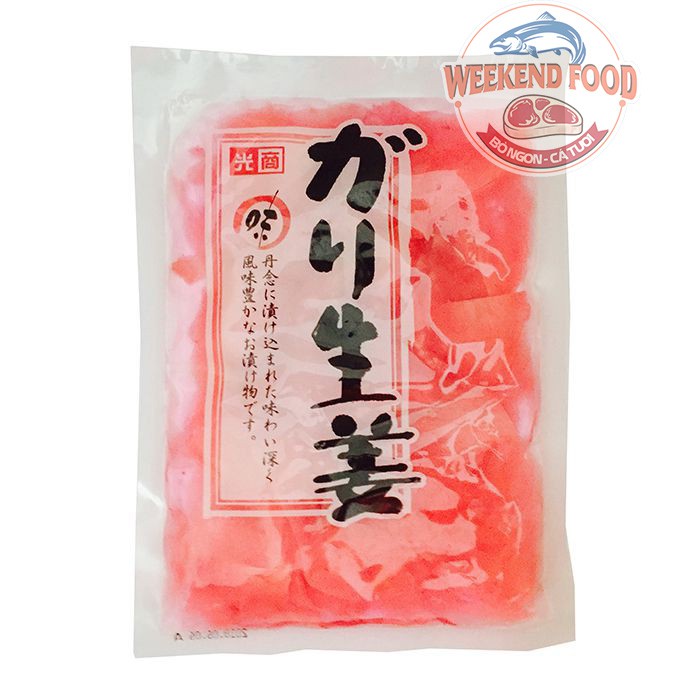 [Hàng phổ thông] Gừng hồng Gari Pink ăn kèm sushi, sashimi 250g