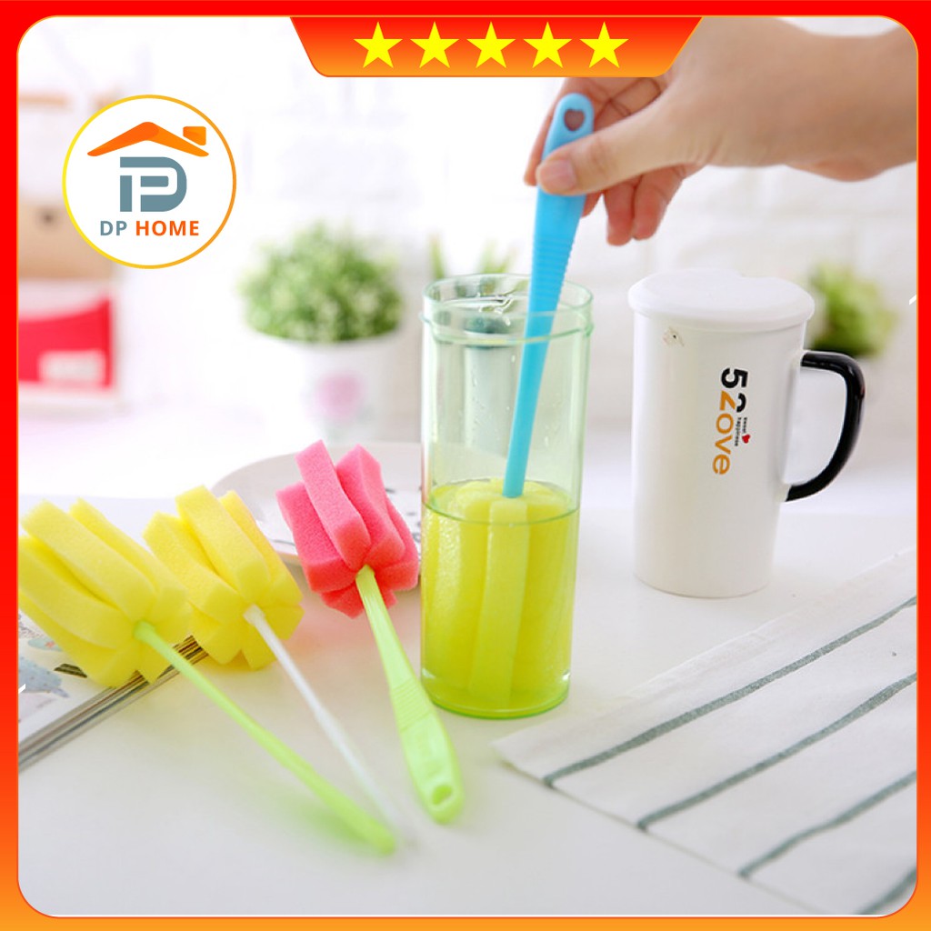 [𝐃𝐞𝐚𝐥 𝐒𝐀𝐋𝐄 𝟓𝟎% ] Dụng Cụ Cọ Rửa Ly, Cốc, Bình Bọt Biển Giveaway