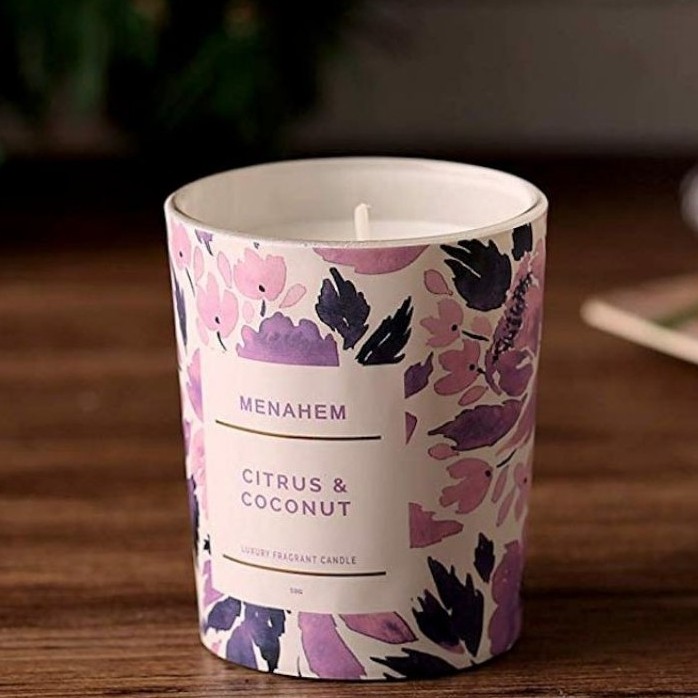 Nến Thơm Menahem Thư Giãn Không Khói Luxury Fragrant Candle