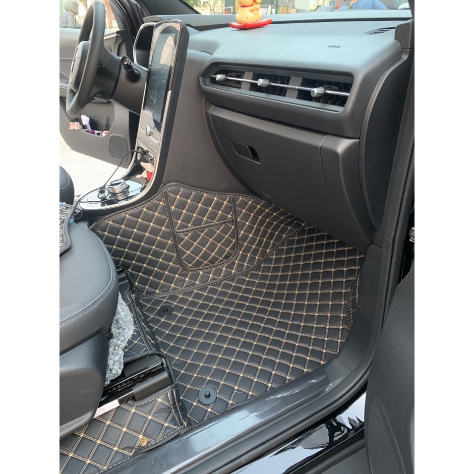 Thảm lót sàn ô tô 5D 6D Vinfast VF E34 chống nước, không mùi, phủ kín 90% sàn xe