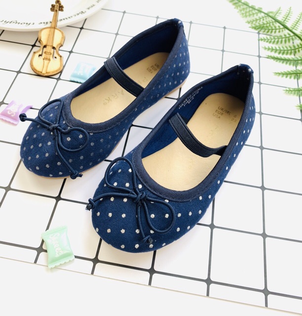 Giày Primark nơ chấm bi