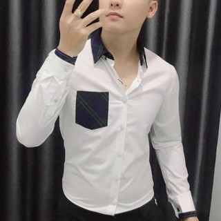 Chuẩn Áo sƠ mi lỤa nam cÔng sỞ thanh lỊch phong cÁch nam tÍnh đẹp