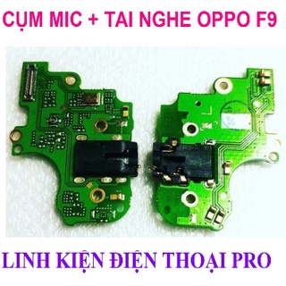 Cụm mic + tai nghe oppo f9
