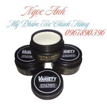 Sáp Vuốt Tóc Nam Variety Germani - Chất Đẹp Không Bết Tóc, Giữ Nếp Tốt 100g